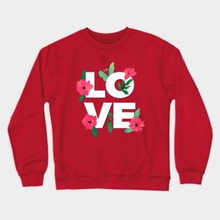 Love Flower Crewneck Sweatshirt